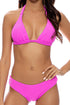 Luli Fama Playa Vibes Triangle Halter Top